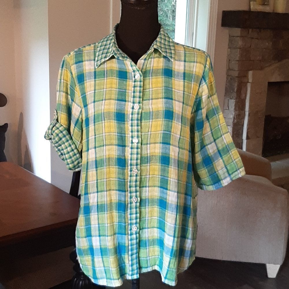 BFA Classics Plaid Cotton shirt sz.M